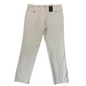 NWT Jos A Bank‎ Traveler Cotton Chino Pants Size 40x32 Tan Khaki Tailored Fit